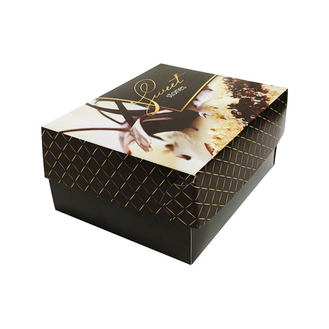 Cutie din carton pentru prăjituri cu aluminiu pe interior Sweet Stories