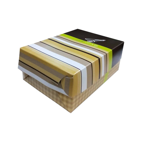 Menu box with aluminum interior Famous grill