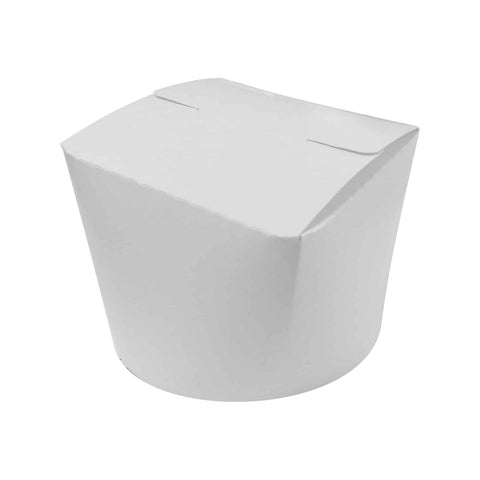Pasta and noodle box with round base