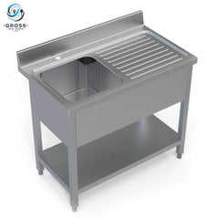 Spülbecken mit 2 Becken 140x70x85