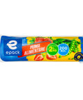 Pungi alimentare HDPE, 2kg, 200 buc/rola, transparente