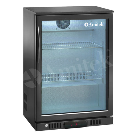 Frigider bar orizontal (back bar) Amitek AK101BB, uși batante, 126 l