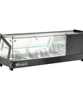 Vitrină frigorifică pentru tapas Amitek AK413VTB, 1135 × 395 mm