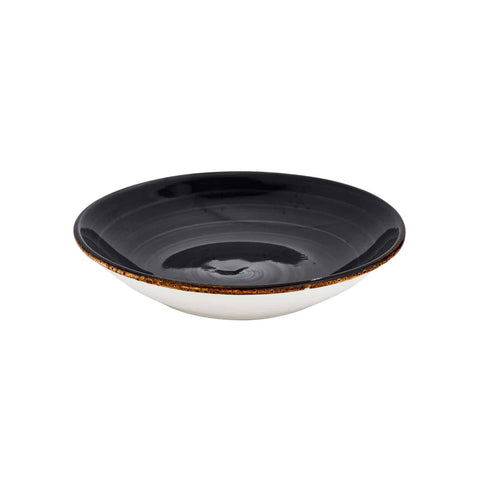 Balance porcelain deep plate