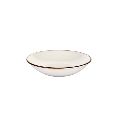 Gleam porcelain deep plate