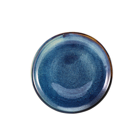 Farfurie plată Valencia Coupe, stoneware, albastru, 19cm