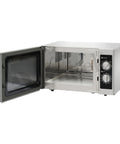 Cuptor cu microunde profesional Amitek KMW300M, comenzi analogice, 1 magnetron, 29 l