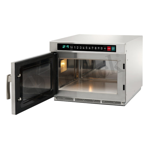 Cuptor cu microunde profesional Amitek KMW600D, comenzi digitale, 2 magnetroni, 27 l