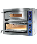 Cuptor electric pizza Amitek KL66, 2 camere de coacere, 1010 × 1210 mm