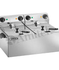 Friteuză electrică Amitek FE88, 6 + 6 l
