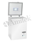 Ladă frigorifică / congelator Amitek AX100CDN, capac plin, 93 l
