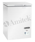 Ladă frigorifică / congelator Amitek AX100CDN, capac plin, 93 l
