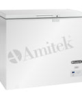 Ladă frigorifică / congelator Amitek AX200CDN, capac plin, 190 l