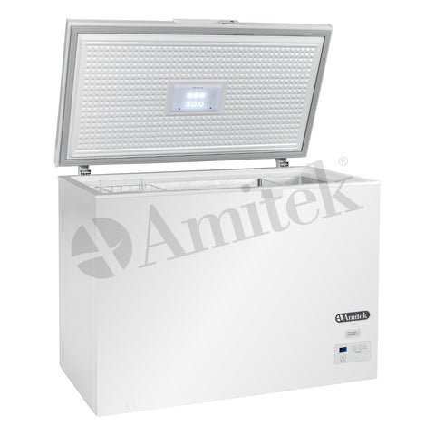 Ladă frigorifică / congelator Amitek AX300CDN, capac plin, 282 l