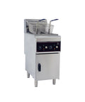 Friteuză electrică de pardoseală 10 + 10 l Cuistance DF10L2