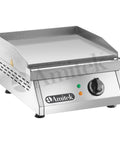 Fry-top electric Amitek FT1L, placă netedă, 400 × 500 mm