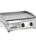 Fry-top electric Amitek FT2L, placă netedă, 600 × 500 mm