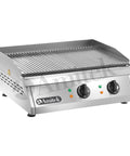 Fry-top electric Amitek FT2R, placă striată, 600 × 500 mm