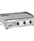 Fry-top electric Amitek FT3M, placă mixtă (netedă / striată), 840 × 500 mm