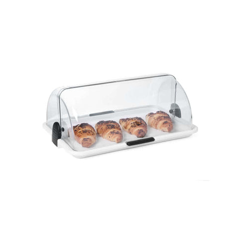 Roll-top display