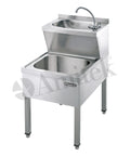 Lavoar inox pentru mâini Amitek LM572 VH