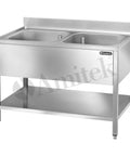 Spălător inox deschis Amitek, fără picurător