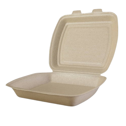 Meniu bio WFHB 10-1 235x165x75mm, set 50 buc, ambalaj ecologic pentru takeaway și livrări HORECA.