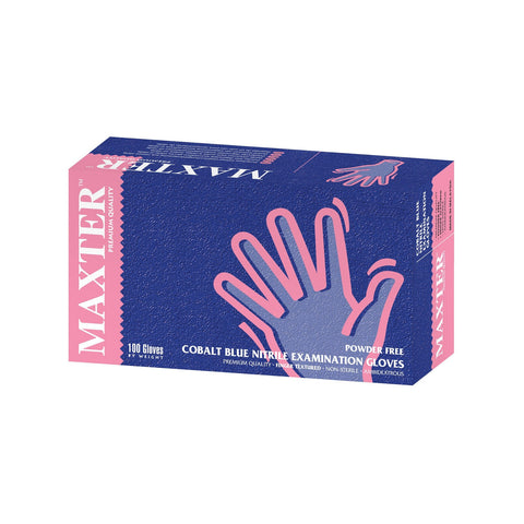 Disposable powder-free nitrile gloves