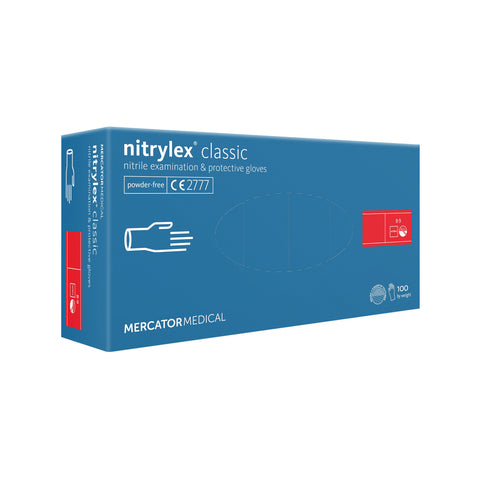 Disposable powder-free nitrile gloves