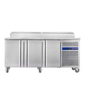 Masă rece pentru sandvișuri Cuistance SH3000800, 2025 × 800 mm