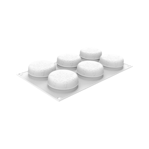 Formă silicon profesională Azaria Neve 110, număr 6, diametru 30mm, pentru patiserie și cofetărie.