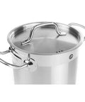 Oală Inox KAPP HS Gastro, profesională, 18/10, cu bază triplu stratificată