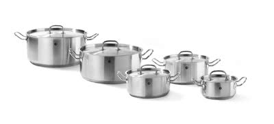 Kitchen Line low pot with lid