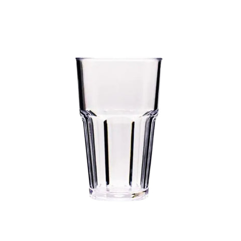 Reusable plastic water cup