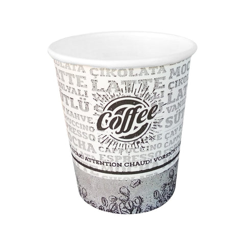 Cardboard hot drink cup