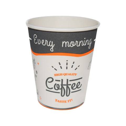 Cardboard hot drink cup