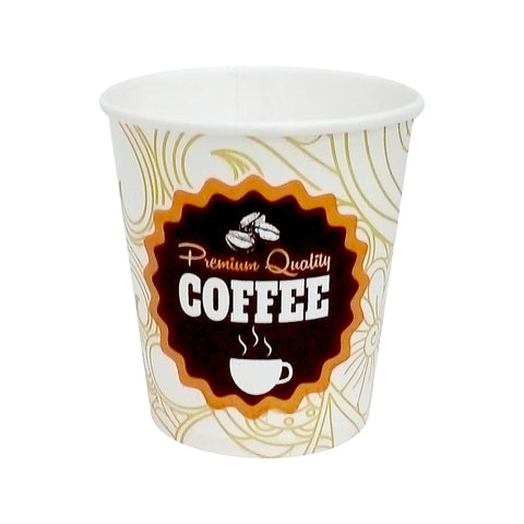 Cardboard hot drink cup