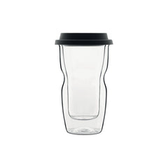 Pahar cu capac pentru cafea Thermic Glass