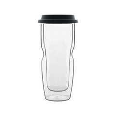 Pahar cu capac pentru cafea Thermic Glass