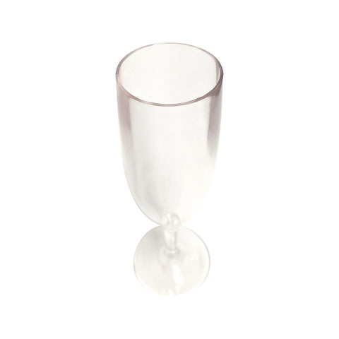 Wiederverwendbares Champagnerglas aus Kunststoff
