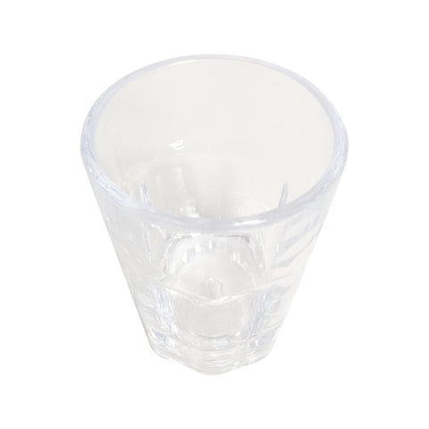 Wiederverwendbares Schnapsglas aus Kunststoff