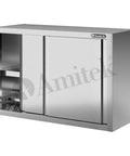 Dulap suspendat inox pentru scurgere vase Amitek