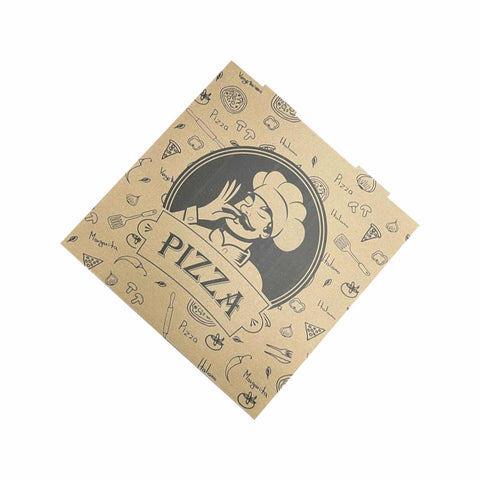 Chef Black pizza box 30 x 30 x 3.5 cm