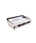 Fry-top pe gaz cu placă cromată Cuistance GG900D, 1010 mm