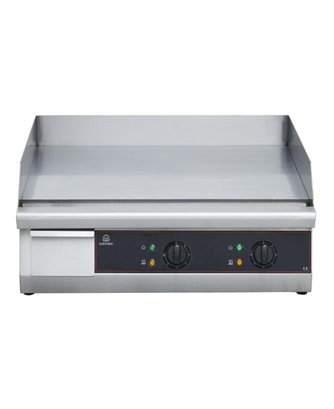 Fry-top electric cu placă cromată netedă Cuistance GR610, 610 mm