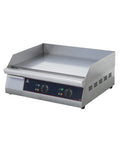 Fry-top electric cu placă cromată netedă Cuistance GR610, 610 mm