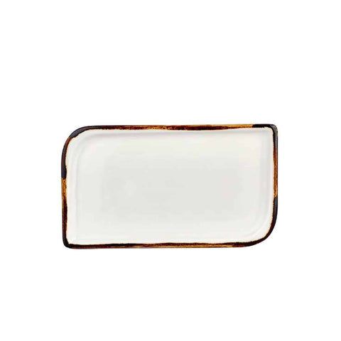 Gleam rectangular porcelain platter