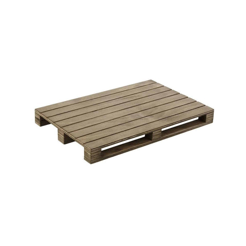 Mini pallet serving platter