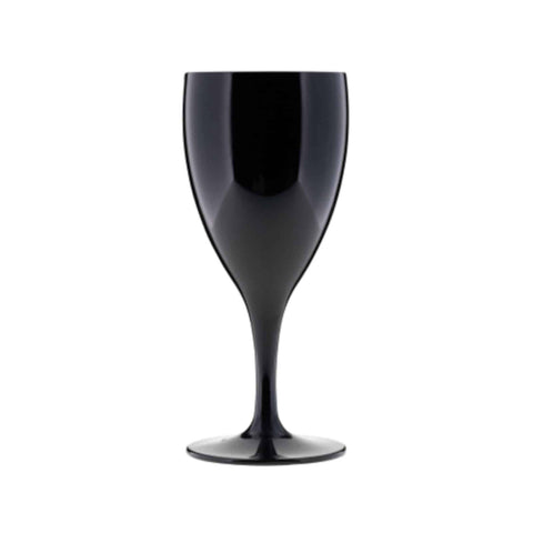 Premium reusable plastic wine glass