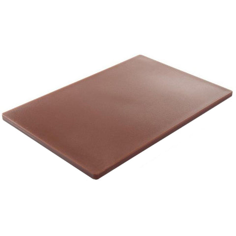 Tocator polietilena maro, 50x30x1.3cm, pentru bucatarii HORECA
